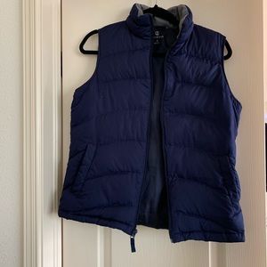 [S] Navy Lands End Vest